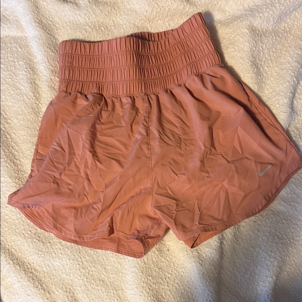 Nike Women's Athletic Shorts in Coral